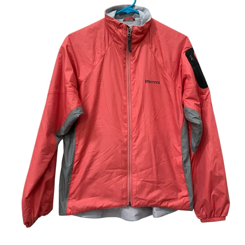 Marmot Soft Shell Hooded Fleece lined Jacket M